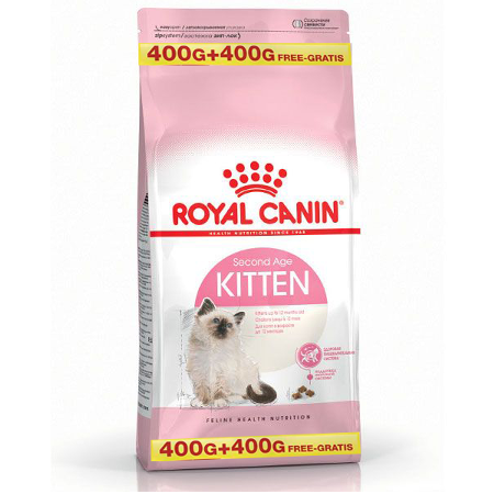 Royal Canin Kitten Yavru Kedi Maması 400+400 Gr Hediyeli