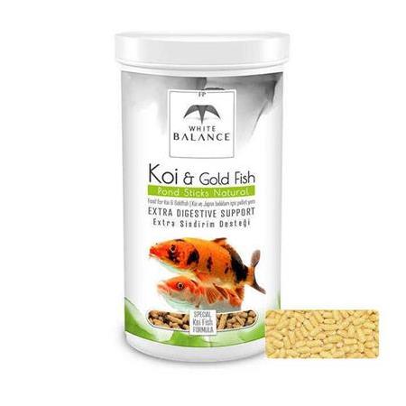 White Balance Koi-Gold Fish Pond Sticks Natural 1000 ml
