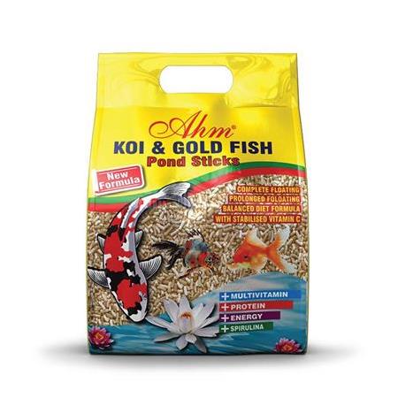 AHM Koi & Gold Fish Food Natural Sticks 1kg