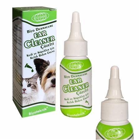 Biyo Dermacure Ear Cleaner & Kedi Köpek Kulak Bakım Ürünü 50 ml